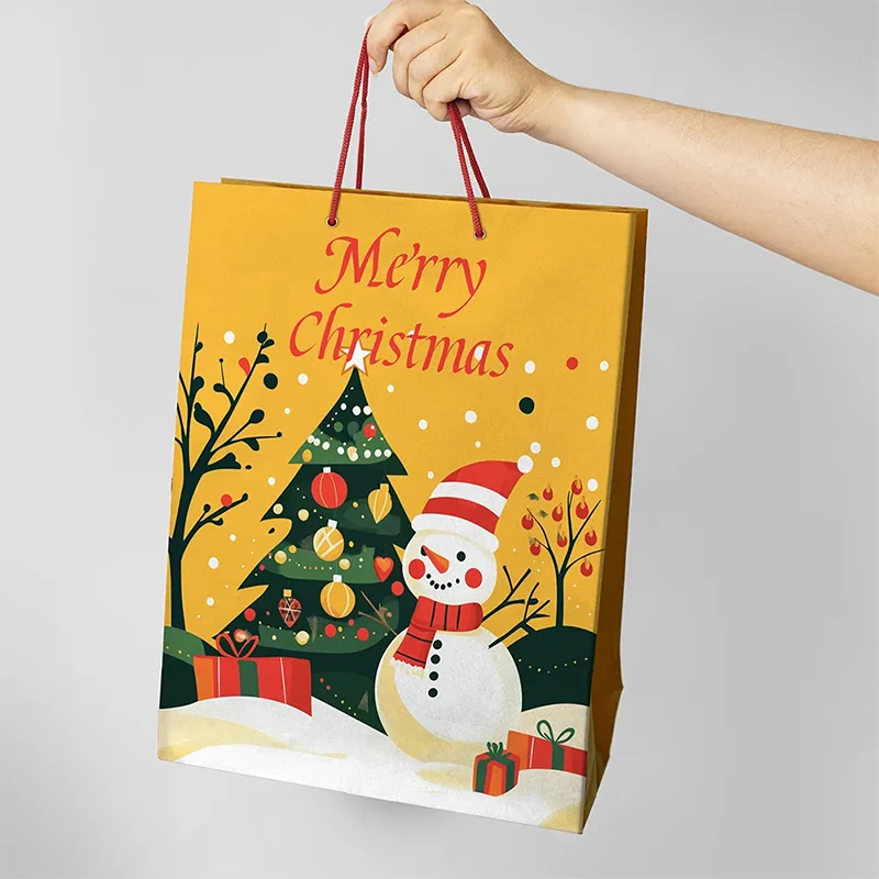 Christmas Logo Paper Bag