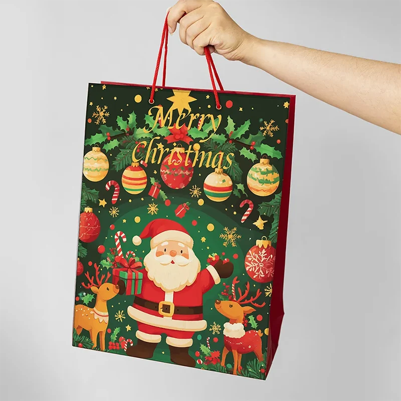 Christmas Logo Paper Bag